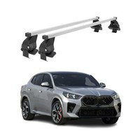 Menabo DachträGer GrundträGer FüR Bmw X2 U10 2023-2026 Stahl Grau 2Tlg