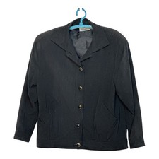 Vintage Samuel Robert Peter Hatsi Androu Jacket Black UltraSuede Chic USA Made 6