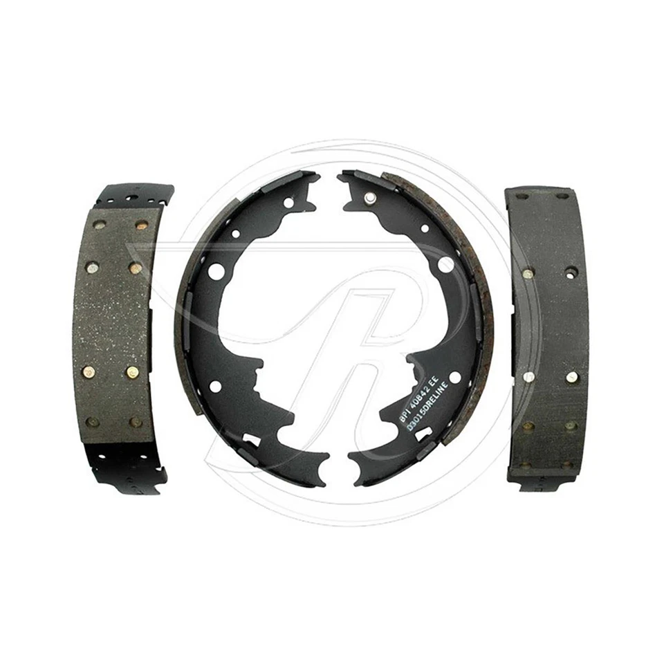 Conjunto de pastilhas de freio a disco dianteiro traseiro sapata de freio a tambor compatível com 2003-2009 Ford Ranger - Imagem 3 de 4