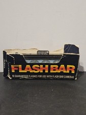 Vintage Sylvania Blue Dot Flash Bar 10 Guaranteed Flashes-in Box