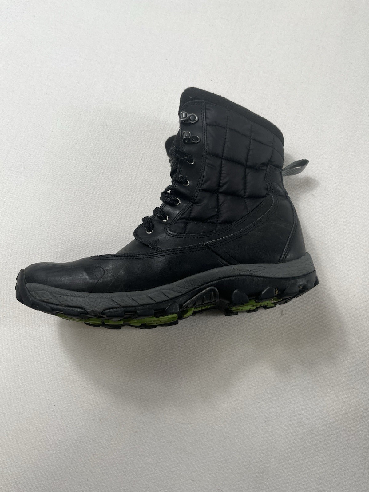 SALOMON Stivali termici da uomo neri impermeabili The North Face con zip taglia 10