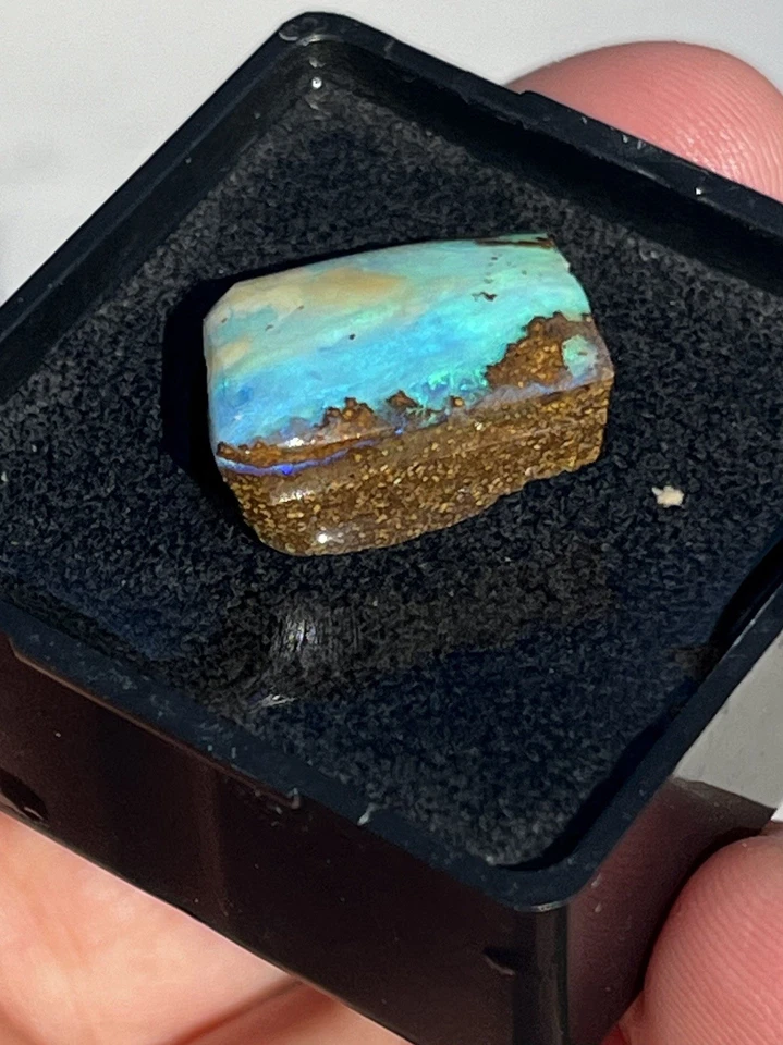 Boulder Opal Australian Opals Precious Stones Crystal Colour Gem - image 4 of 4