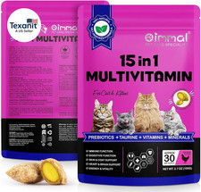 Cat Multivitamin Chews - Multivitamin Soft Chews for Cats, Cat Vitamin Supplemen