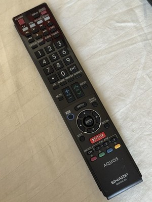GENUINE SHARP GB005WJSA AQUOS LCD-LED TV REMOTE - LC-60C7450 LC-70C7450U