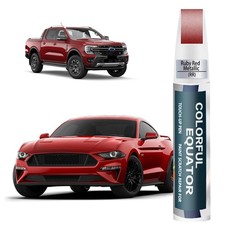 RR Ruby Red Metallic Tricoat Touch Up Paint for Ford, Car Paint Pen Scratch R...
