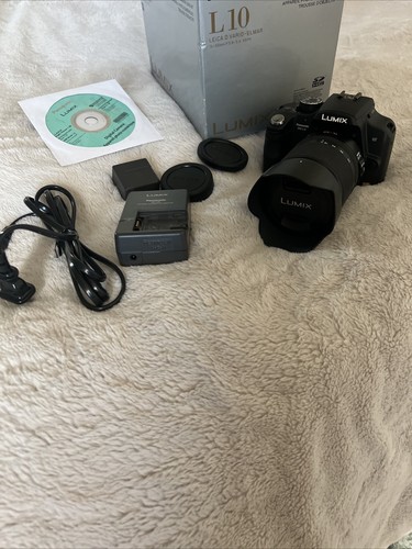 Panasonic LUMIX DMC-L10 Digital with Leica 14-50mm Vario-Elmar RARE barely Used - Picture 15 of 16