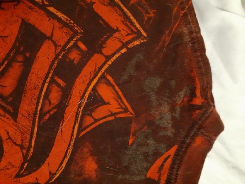 Harley Davidson Motorcycles Hemd Herren Größe 2X Rot Kurzarm Affliction Style - Bild 12 von 15