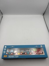 Big Jig Rails BJT181 Wooden Train/Goods Train