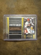2006 Playoff Contenders Gold Legendary Insert Len Dawson 165/250 Chiefs LC-16 NM