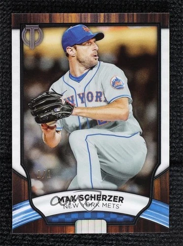 2022 Topps Tribute Black 1/1 Max Scherzer #17
