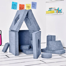    Yourigami Kids Convertible Play Fort   Indoor/Outdoor Tent   Assorted Colors