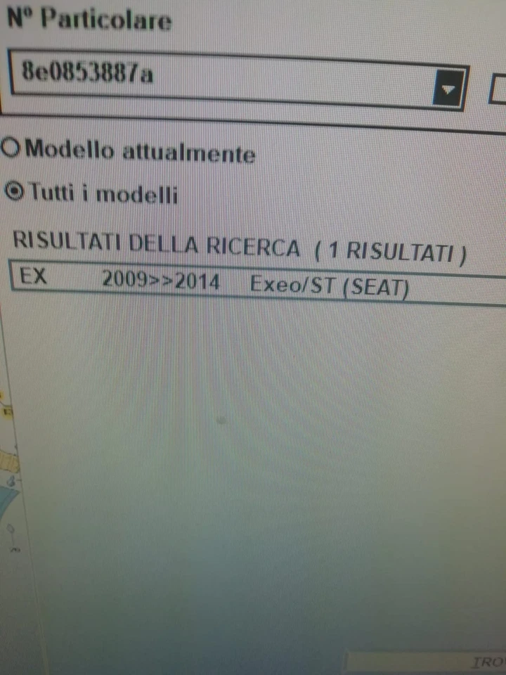 Spoiler ruota sx. ant. originale Seat cod. 8E0853887A Seat Exeo dal 2009 al 2014 - Immagine 4 di 4