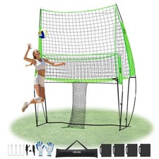 VEVOR Volleyball Training Net System Adjustab...