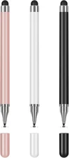 2-in-1 Stylus Pen for Touch Screen, 3pcs High Precision Universal Stylus Pen