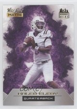 2022 Wild Card MATTE Rookie Heat White - Purple Flames Kaleb Eleby #RH-16 RC g1d. rookie card picture