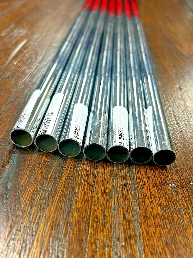 (7) 4i-PW Shaft lot, NS Pro Modus 120 X-Stiff, Standard Length, USED Pullouts