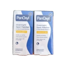 6 Boxes PanOxyl PM Overnight Spot Patches - 40 Clear Patches - 240 pcs