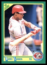 Barry Larkin 1990 Score #155 Cincinnati Reds MLB READ FREE SHIP
