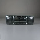 Panasonic RX-CT810 Vintage Boom Box Stereo Double Cassette Dubbing Tested Works