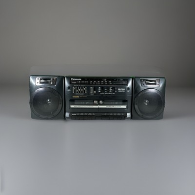 Panasonic RX-CT810 Vintage Boom Box Stereo Double Cassette Dubbing