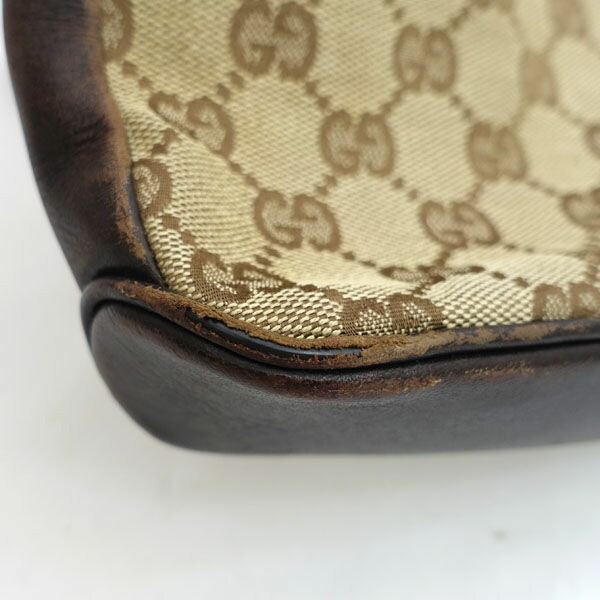 Gucci / Gg Canvas Shoulder Bag Beige Brown 109106 002053 Bag Gucci / Gg Canvas Shoulder Bag Beige Brown 109106 002053 Bag
