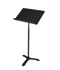 OEF Furnishings Portable Height Adjustable Metal Music Sheet Stand Black