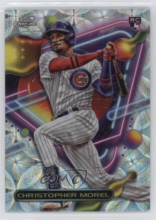 2023 Topps Cosmic Chrome Nucleus Refractor Christopher Morel #73 0lj5
