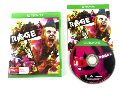 Rage 2 XBOX One Game MA15+ Region Free Complete 2019 Microsoft Rad Games Tested