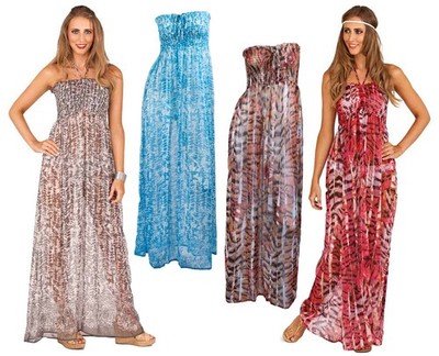 Womens Maxi Dress Long Chiffon Kaftan Beach Holiday Cover Up Summer Ladies Size