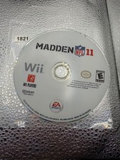 Madden NFL 11 Wii Video Game Football Sports Multiplayer