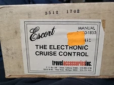 VINTAGE ESCORT 3 Electronic Cruise Control New Open Box Gas Powered Manual