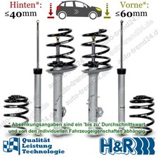 Cup-Kit Fahrwerk 60mm & 40mm Tieferlegung u.a.: BMW 3er Coupé E36 Bj. 1992-1999