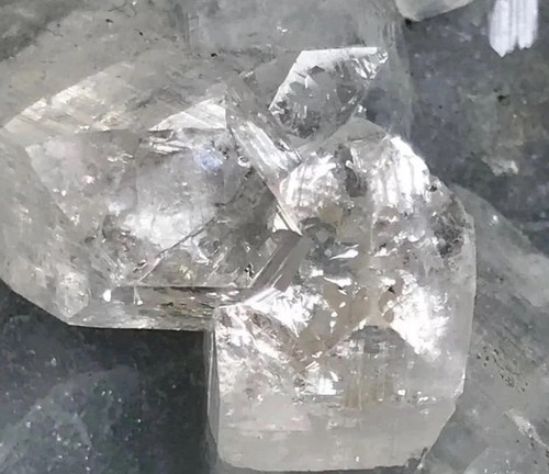 2 Kilo EDELSTEIN + Teakholz Schale 💎 klarer Apophyllit Kristall Chalcedon Druse