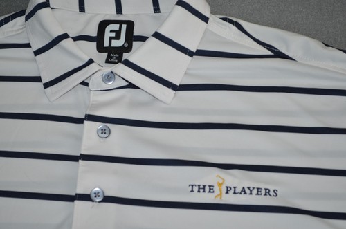 Footjoy Polo Shirt Mens XL The Players Championship TPC Sawgrass Striped