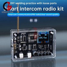 Wireless Walkie-talkie FM Radio DIY Electronics Kit Circuit Board Soldering Part