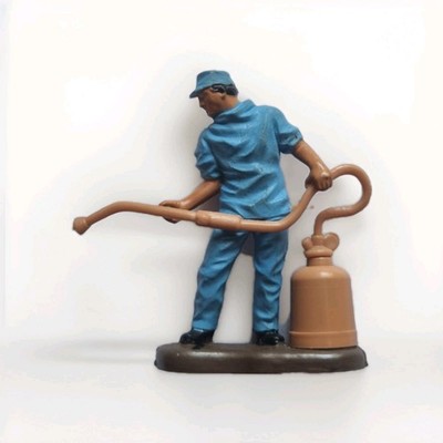 Britains Landarbeiter mit Spritzfigur