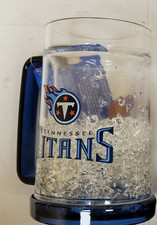 NFL Tennessee Titans 16oz Crystal Freezer Mug, NEW