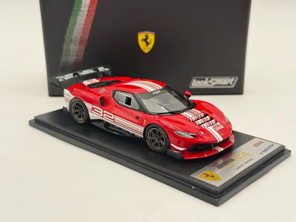 DAMAGED - LOOKSMART - 1:43 SCALE - Ferrari 296 Challenge - LSRC181 - Image 2 of 4