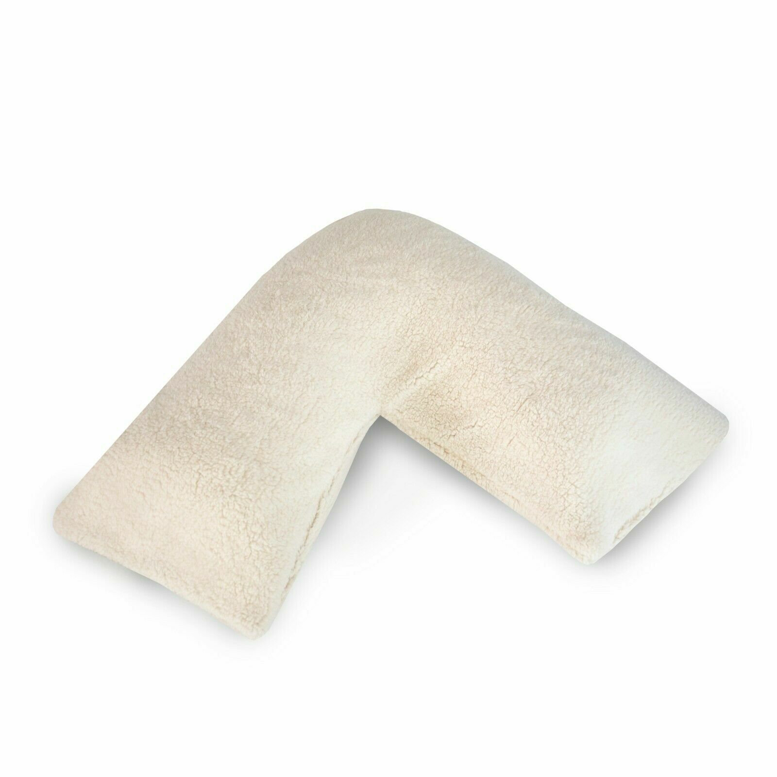 Teddy Fleece V Shaped Extra Filled Pillow PREGNANCY MATERNITY