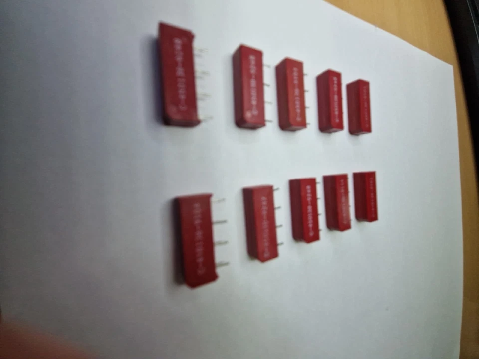 100x Relay 5V Coil SPNO SIL Dry Reed HE3600 4 pin, equiv to Meder sil05-1a72-71d - Image 3 of 4