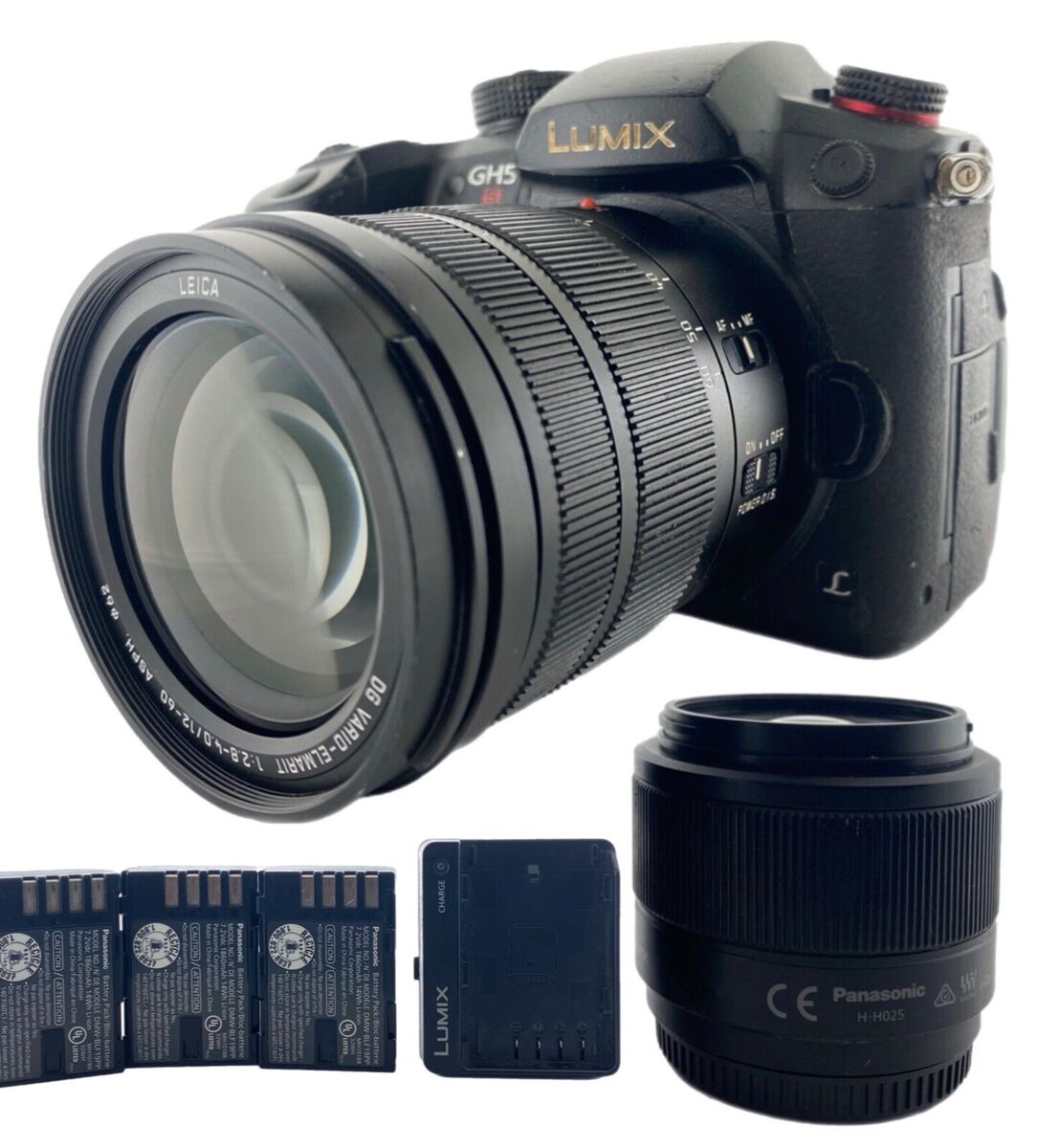 Panasonic LUMIX GH5s 10.2MP Mirrorless Camera Kit w/12-60 Panasonic LUMIX GH5s 10.2MP Mirrorless Camera Kit w/12-60