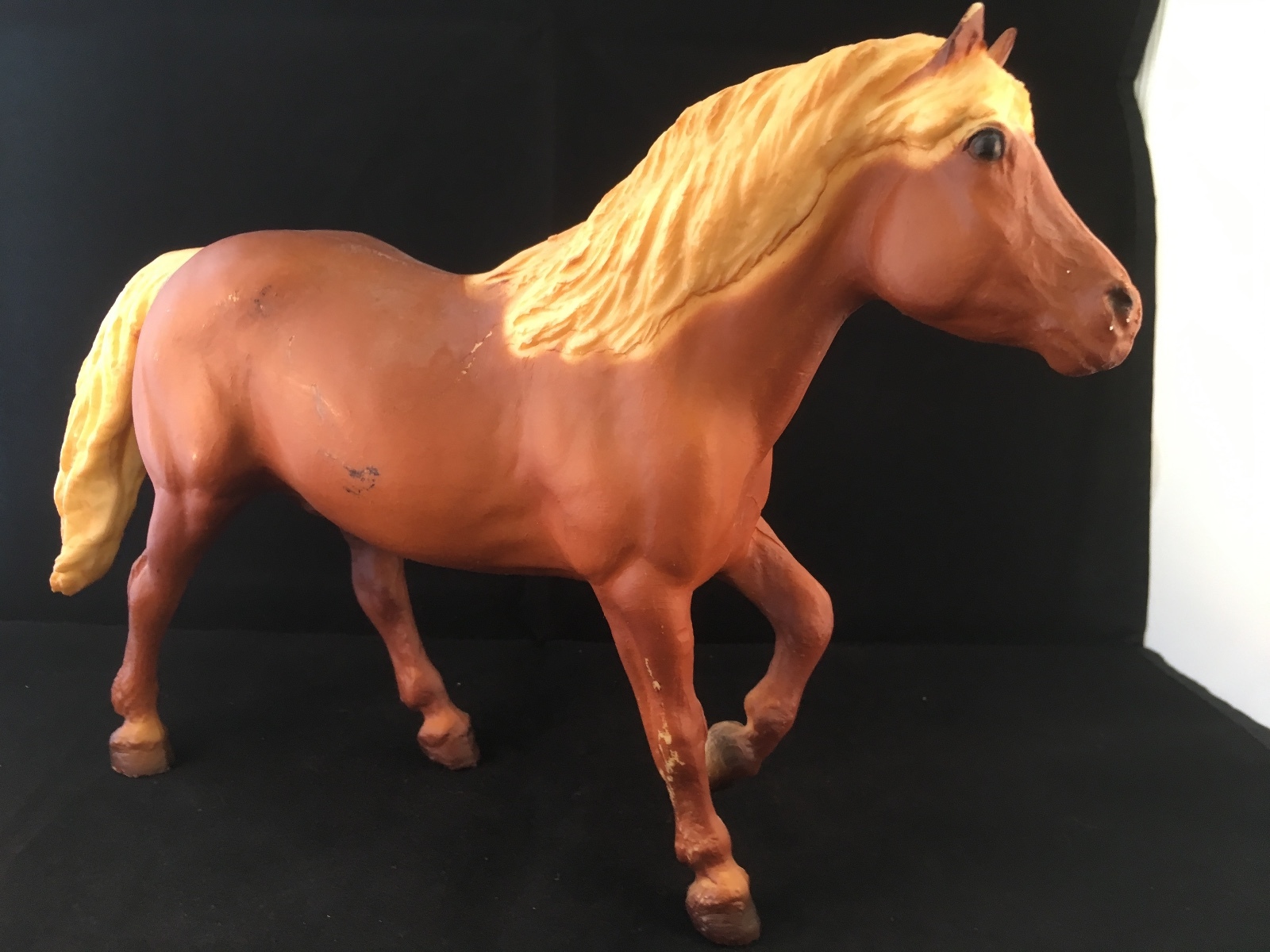 Classic Breyer Horse Palomino Halflinger Pony model 1980"s Vintage eBay