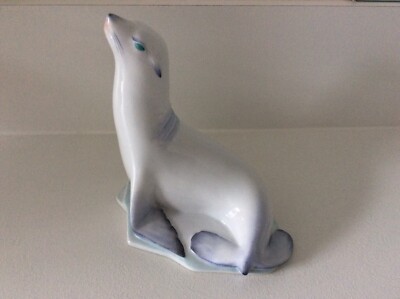 Herend Porzellan Figur Seehund/Robbe 18x17cm 1 Wahl 