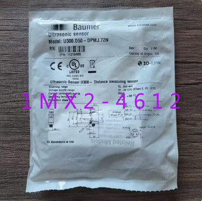 1pc new  Baumer  U300.D50-DPMJ.72N  11219488 #W3