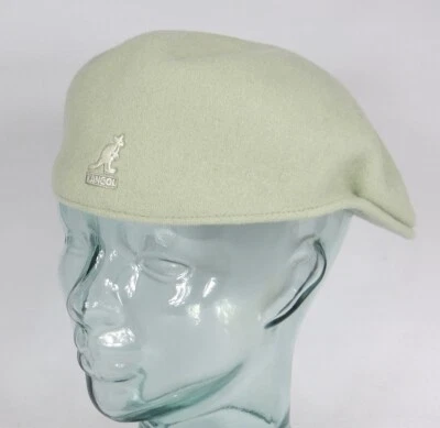 Original KANGOL WOOL 504 Flatcap Nickel Wolle Mütze Cap Pepe Schiebermütze Neu