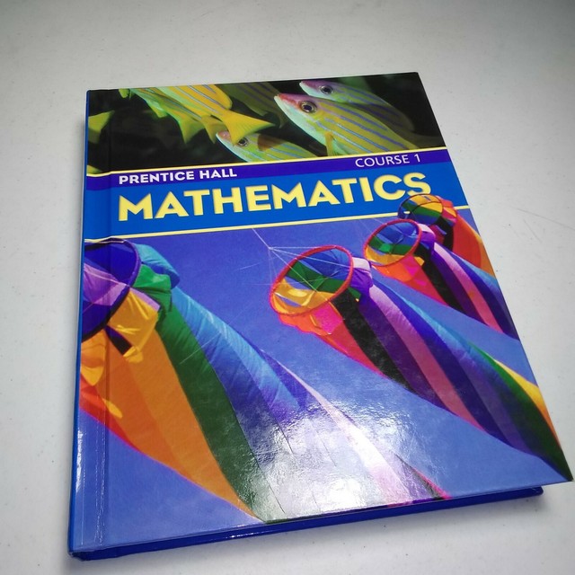 Prentice Hall Mathematics Course 1 Version Hardcover Student Edition EBay Prentice hall mathematics course 1 version hardcover student edition ebay
