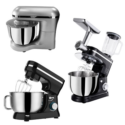 Stand Mixer 4.5QT 6QT 6/7/8-Speed Tilt-Head Kitchen Electric Food Mixer