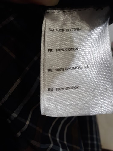 True Nation Men's 4XL Brown Plaid Button Up Collar Long Sleeve New w/o Tags - Picture 7 of 8