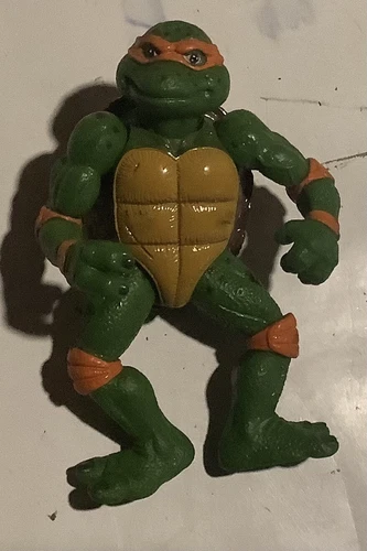 Vintage Teenage Mutant Ninja Turtles TMNT Movie Star Michelangelo Figure 1992