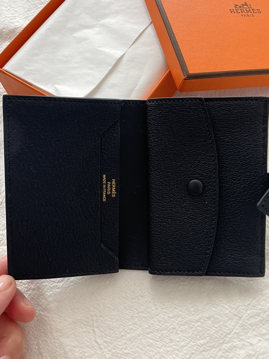 BNIB Hermes Mini Bearn Wallet Mysore Goatskin | eBay